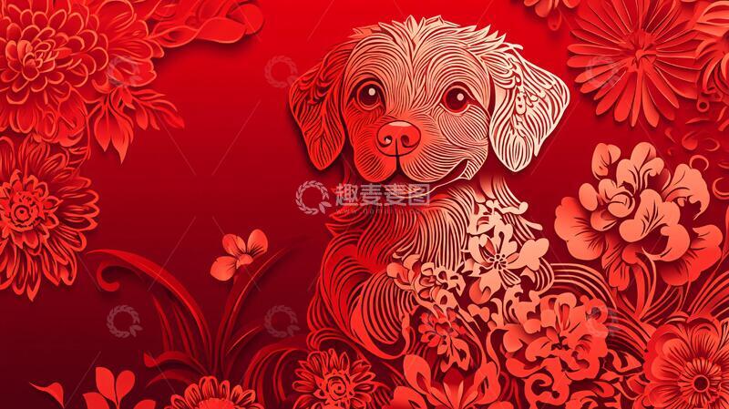 高清大图下载【趣麦麦图】狗年主题设计