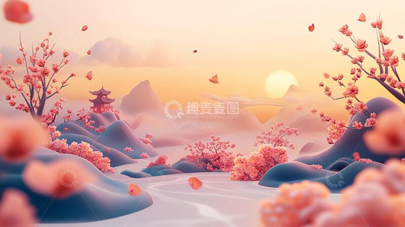 高清大图下载【趣麦麦图】立体插画风格8