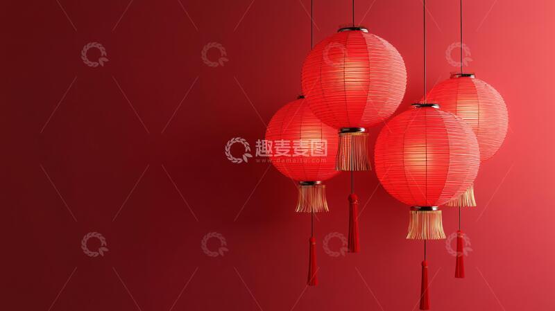 喜庆场景灯笼密布27