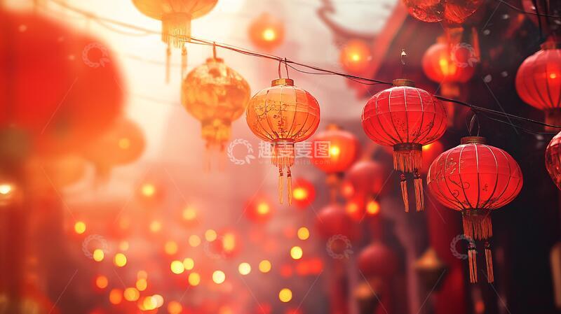 喜庆场景灯笼密布26