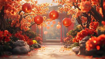 喜庆氛围渲染33