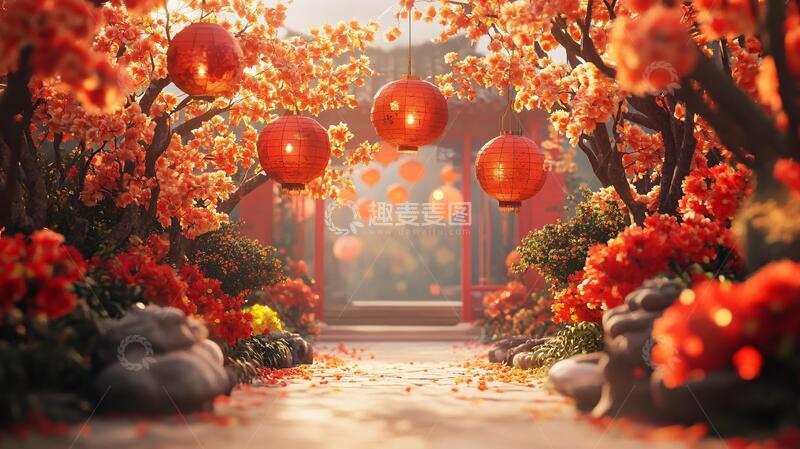 高清大图下载【趣麦麦图】喜庆氛围渲染33