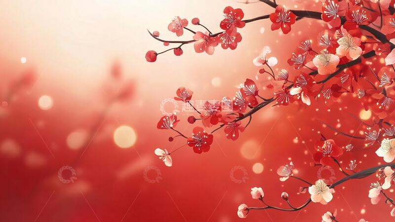 高清大图下载【趣麦麦图】禅意冬枝红果10