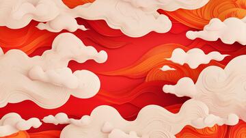 立体云纹高端背景图案