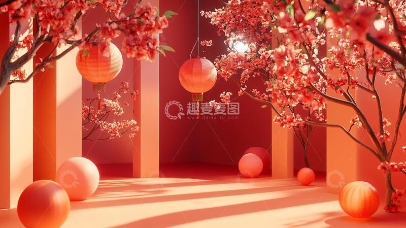 喜庆氛围渲染31