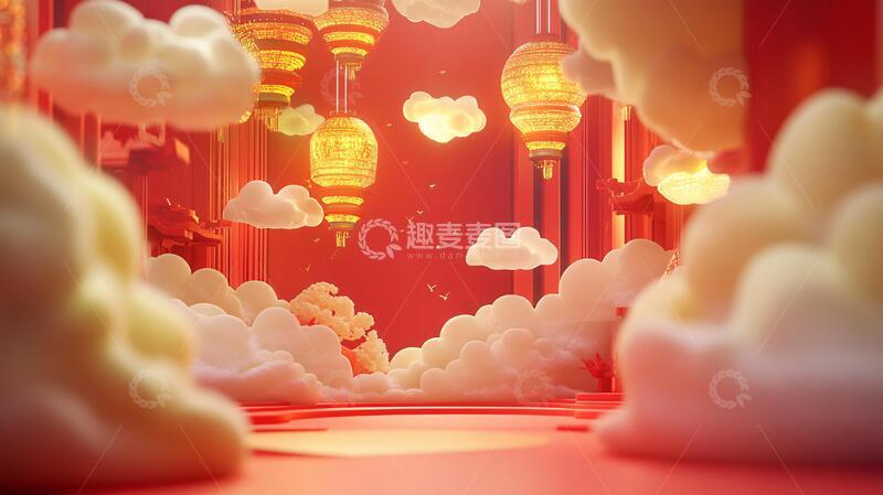 高清大图下载【趣麦麦图】-喜庆氛围渲染29