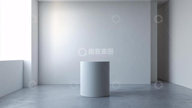 高清大图下载【趣麦麦图】简约秀场产品圆形背景