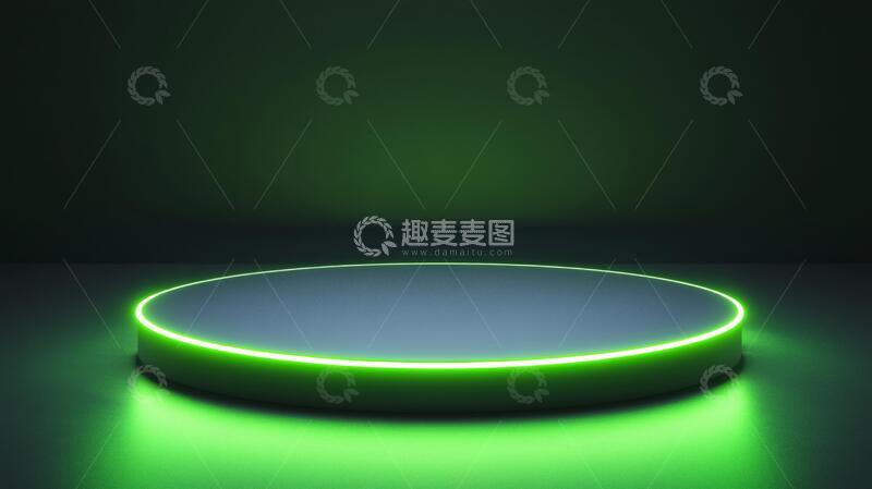 高清大图下载【趣麦麦图】圆台背景主图1