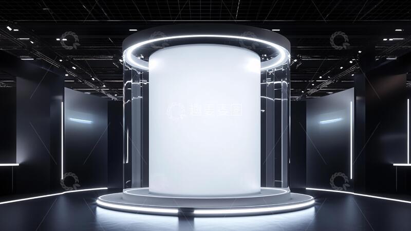 赛博朋克风格迎宾区14