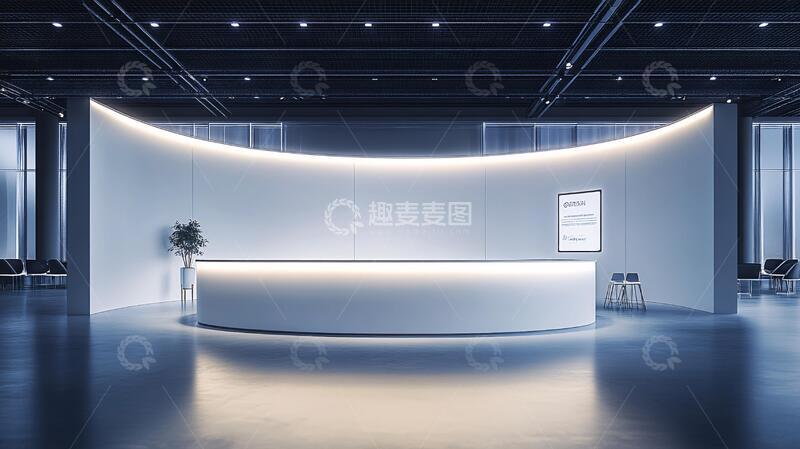 高清大图下载【趣麦麦图】灯带前台前台企业科技