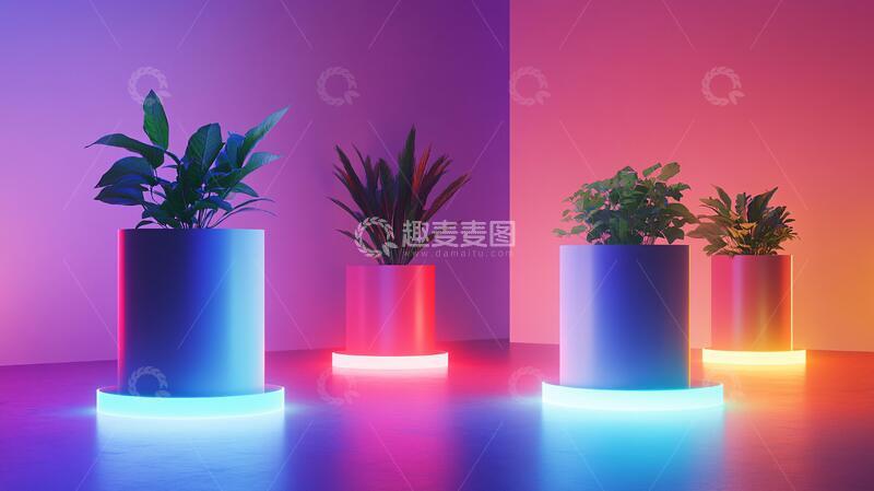 高清大图下载【趣麦麦图】特色植物灯具