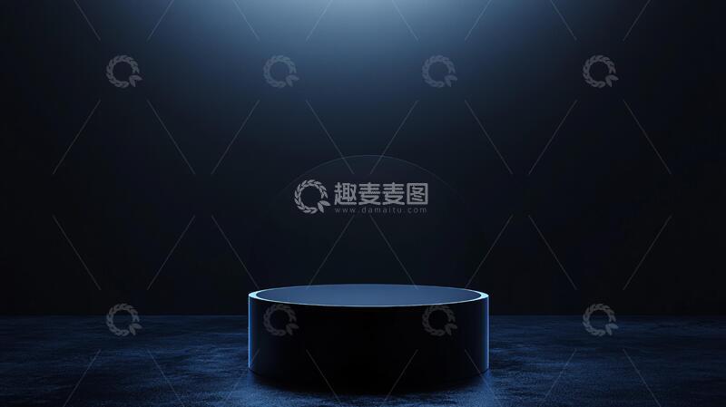 高清大图下载【趣麦麦图】黑色产品发布会2