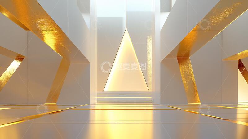 高清大图下载【趣麦麦图】金色大厅装饰