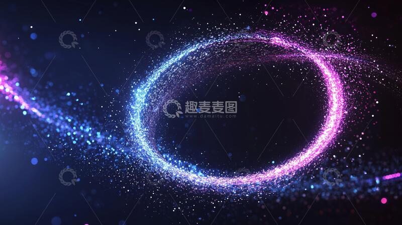 高清大图下载【趣麦麦图】光线光感旋涡元宇宙22