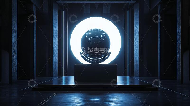 高清大图下载【趣麦麦图】星球元宇宙美陈装饰2