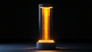 磁悬浮灯光柱圆形辉光