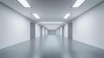 大型通道走廊背景2