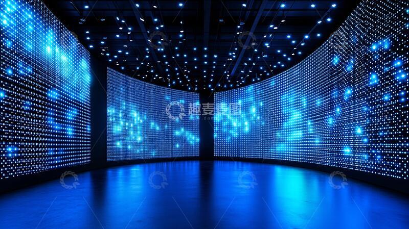 高清大图下载【趣麦麦图】未来科技展示空间