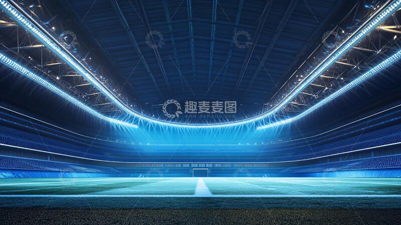 高清大图下载【趣麦麦图】现代化体育场背景素材
