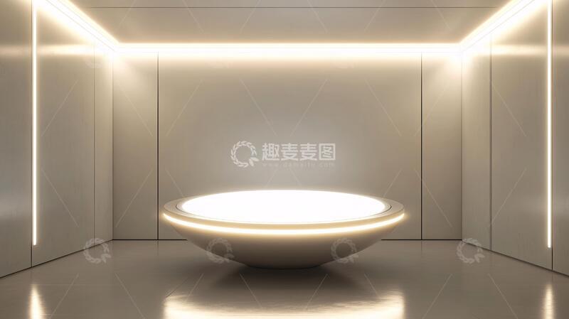 高清大图下载【趣麦麦图】圆形灯带设计4