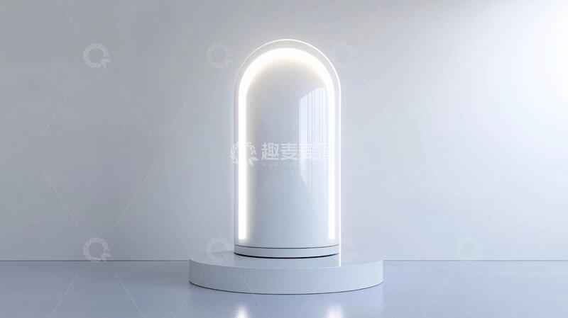 高清大图下载【趣麦麦图】弧形前台弧形圆柱圆形