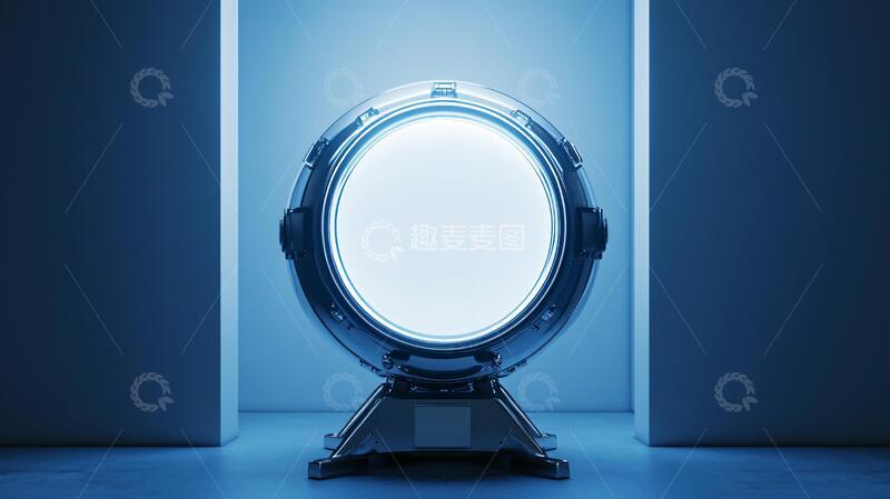 高清大图下载【趣麦麦图】圆形科技舞台9