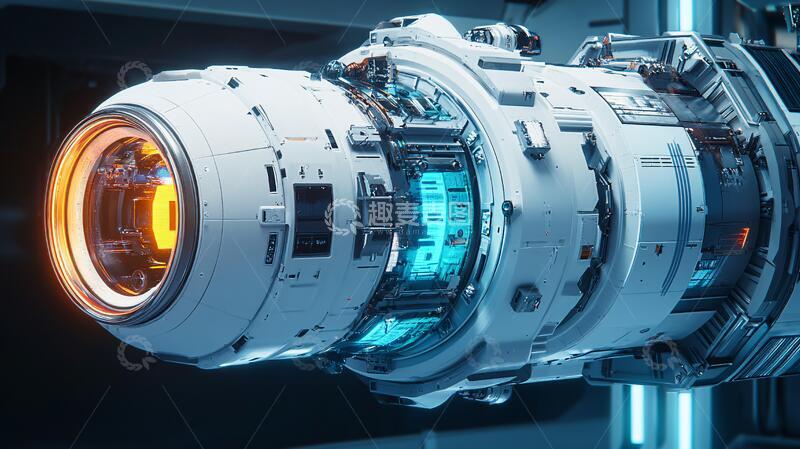 高清大图下载【趣麦麦图】宇宙飞船引擎2