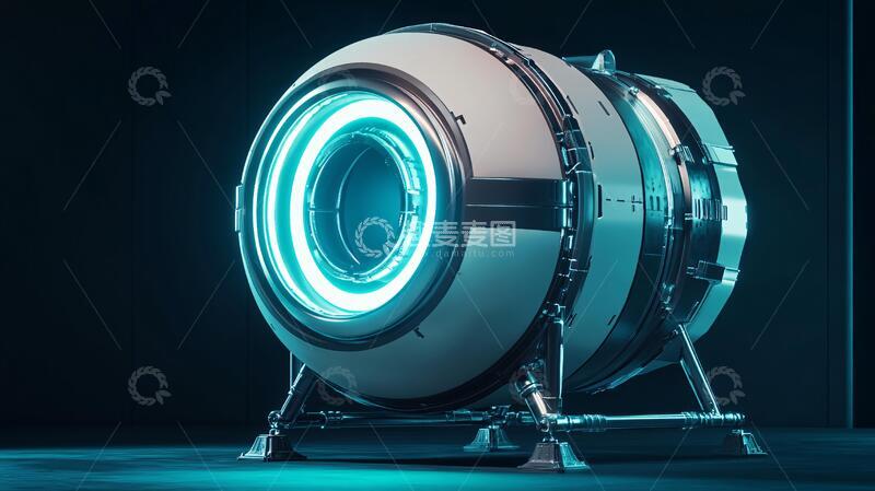 高清大图下载【趣麦麦图】科技类设计科幻工业引擎