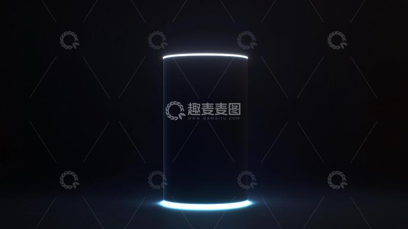 线条灯场景场景黑色线条