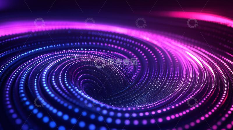 高清大图下载【趣麦麦图】炫彩科技科技背景光线
