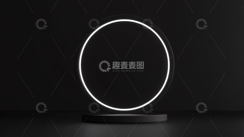 高清大图下载【趣麦麦图】圆形灯带设计2