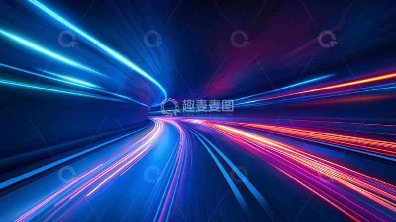 高清大图下载【趣麦麦图】光速跑道速度激情2