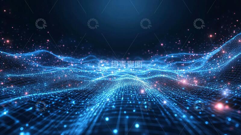 高清大图下载【趣麦麦图】大数据科技科技背景数据