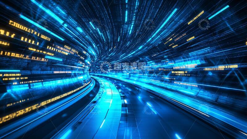 高清大图下载【趣麦麦图】智慧城市网络速度9