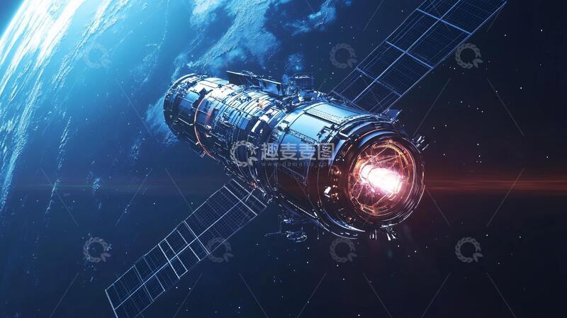 高清大图下载【趣麦麦图】宇宙科技科技航天飞船