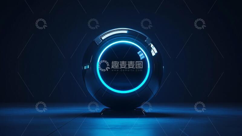 高清大图下载【趣麦麦图】科技类设计球体高端智能