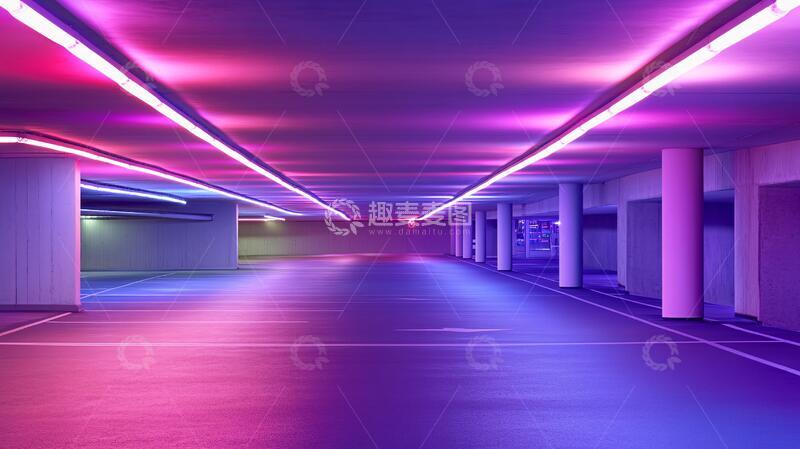 高清大图下载【趣麦麦图】停车场室内设计1