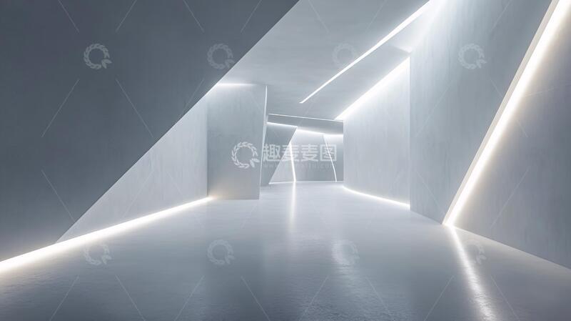 高清大图下载【趣麦麦图】山形灯光灯带设计