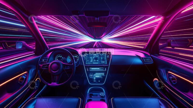 高清大图下载【趣麦麦图】室内氛围灯效2