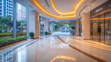 酒店过道酒店内景