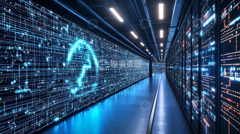 高清大图下载【趣麦麦图】大数据背景墙