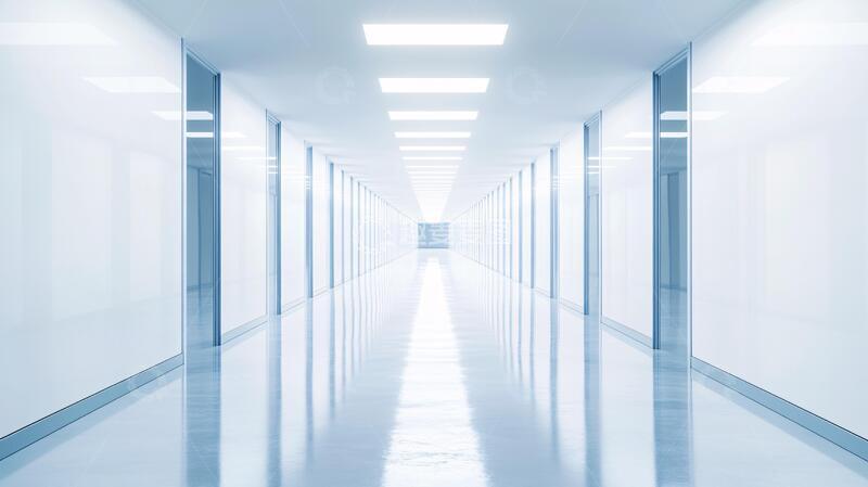 高清大图下载【趣麦麦图】无尘走廊走廊无尘背景