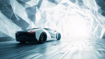 科技感汽车汽车跑车概念