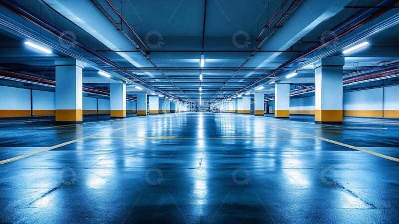 高清大图下载【趣麦麦图】楼盘地下车库1