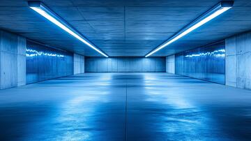 地下停车场电梯间