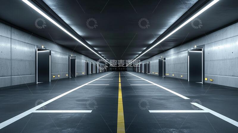 高清大图下载【趣麦麦图】地库设计地库场景高端