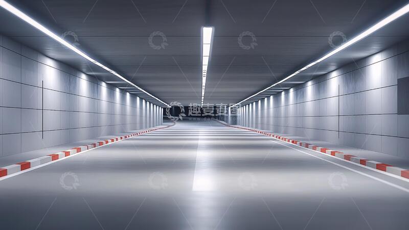 高清大图下载【趣麦麦图】高档地下车库