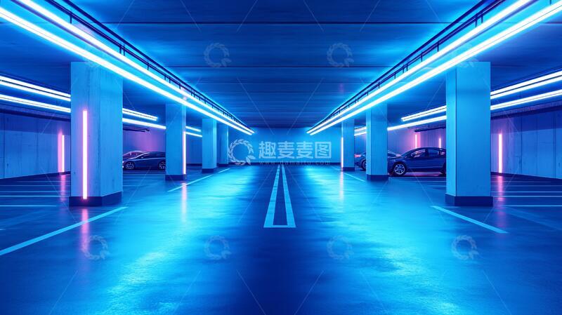 地下停车场场景