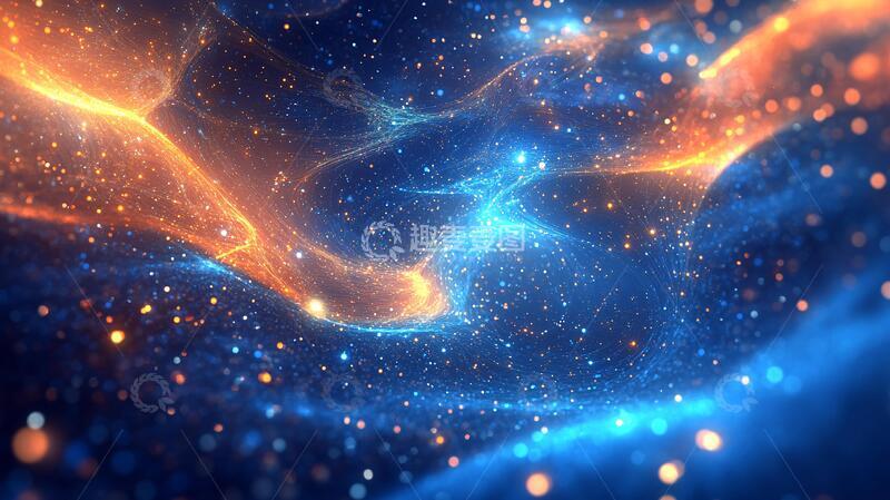 高清大图下载【趣麦麦图】梦幻动感梦幻背景星光