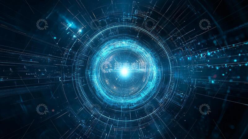 高清大图下载【趣麦麦图】科技圆环素材9